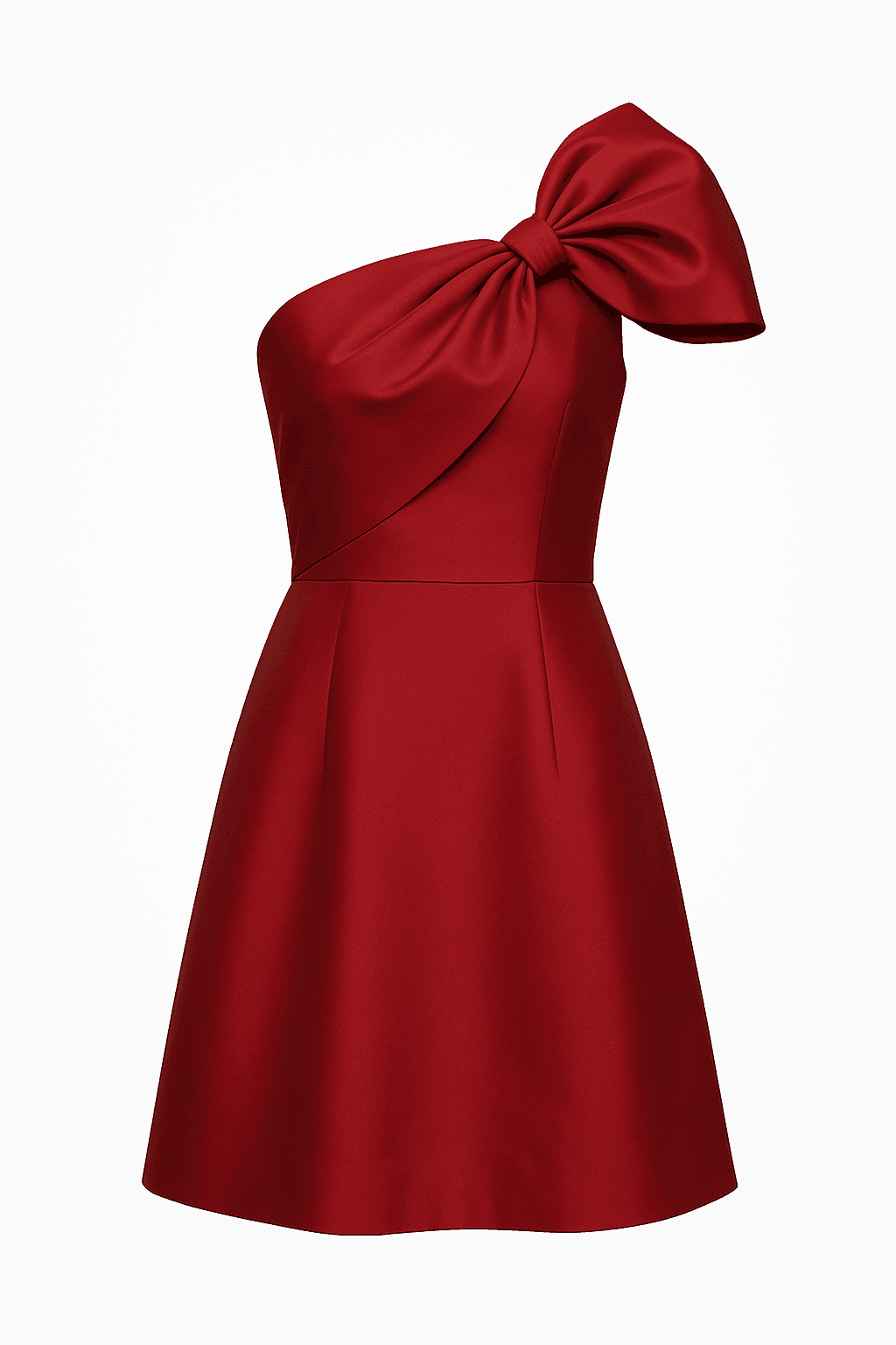 Crimson Bow Dress