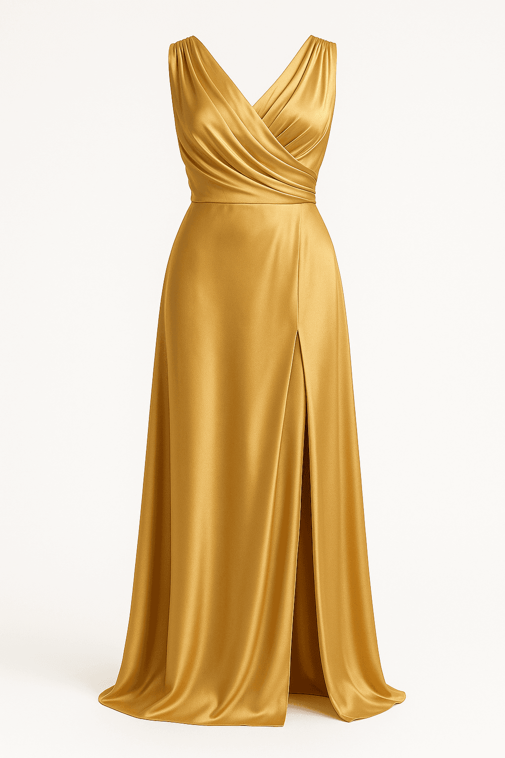 Honey Silk Gown