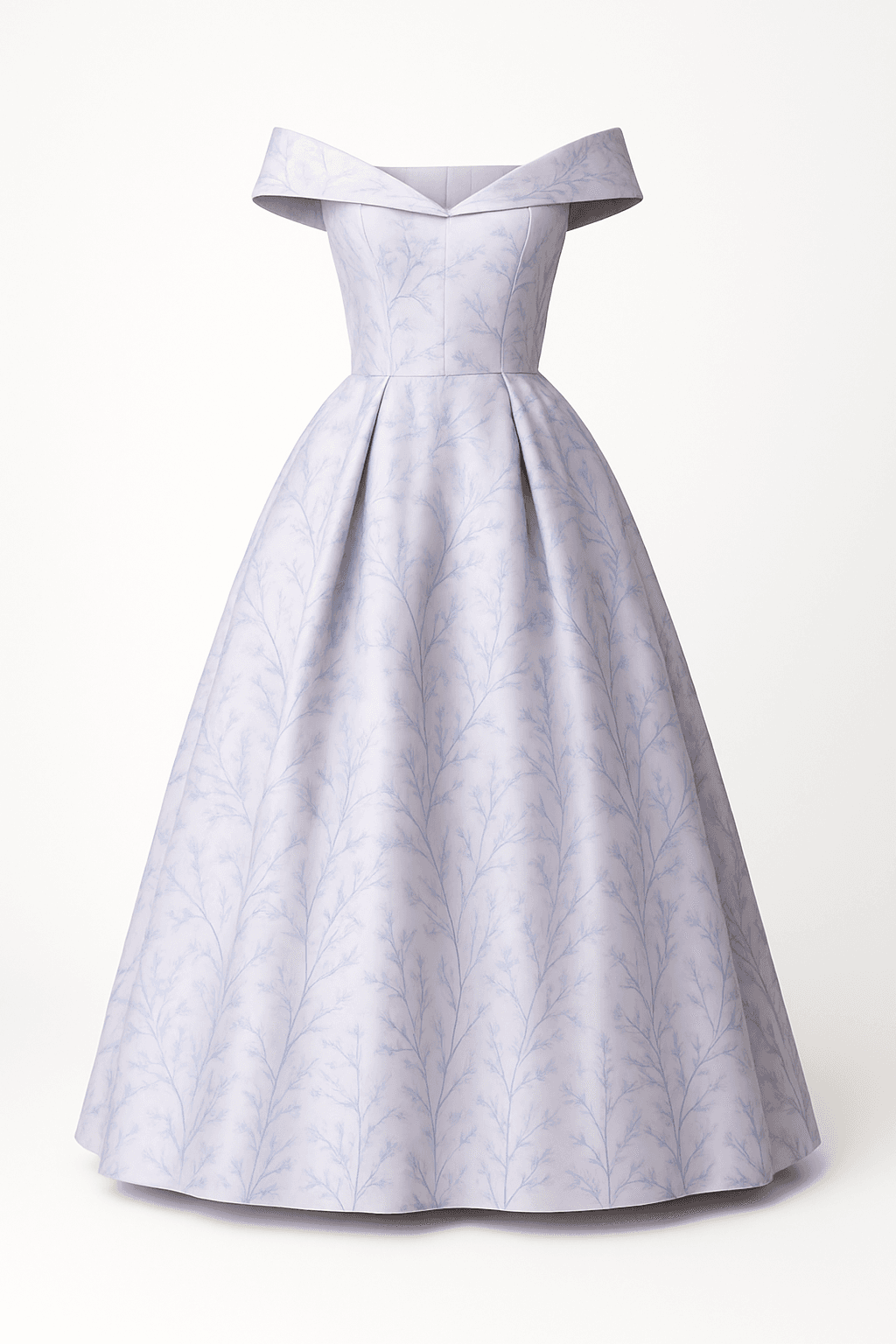 Lavender Blossom Gown