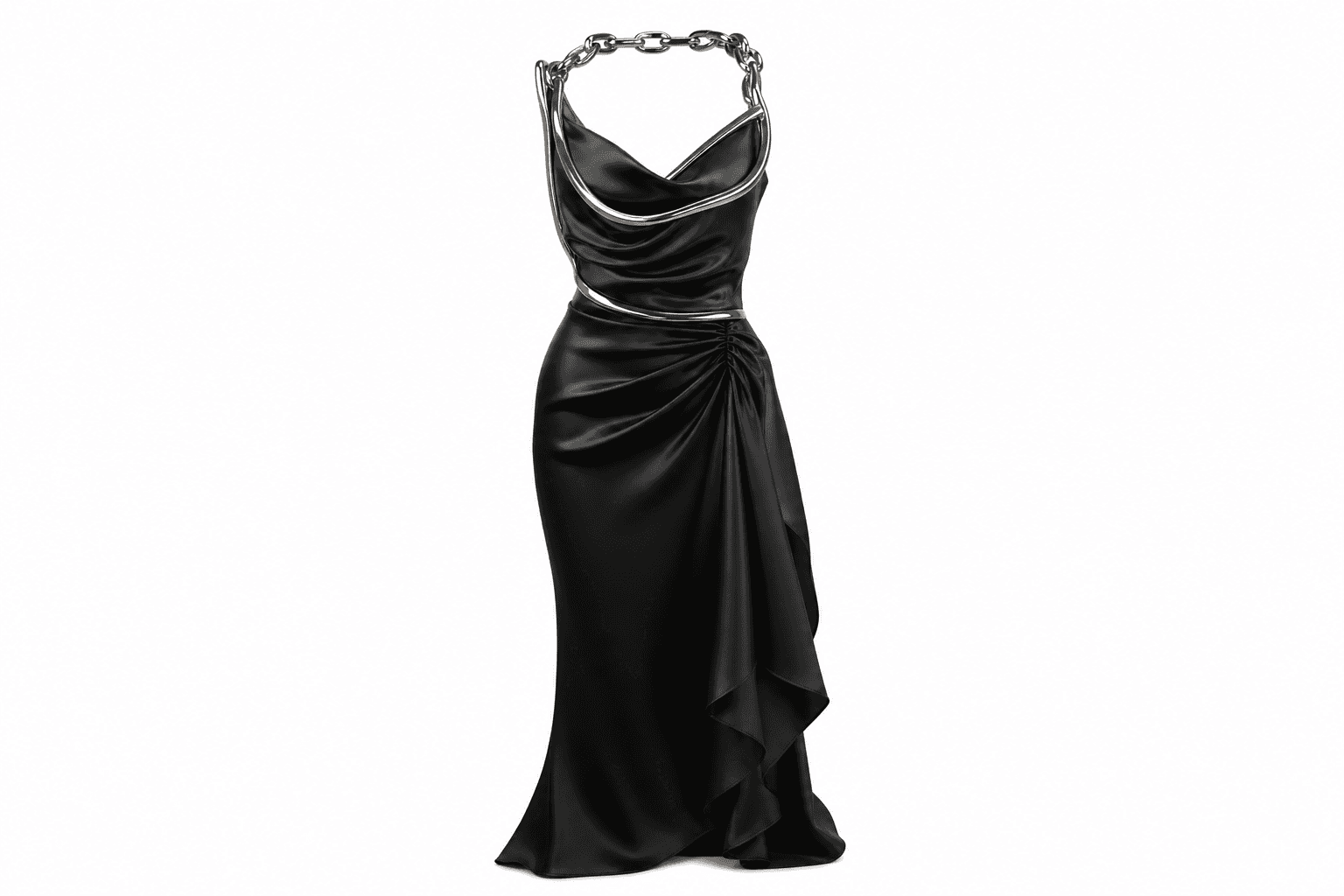 Liquid Noir Dress