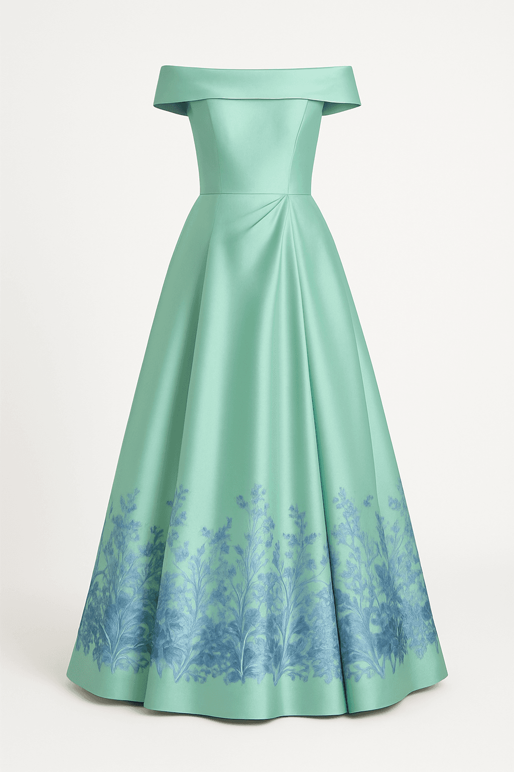Seafoam Primavera Gown